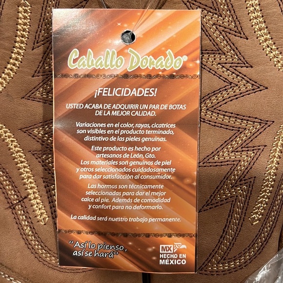 NEWGolden horse This product is made by artisans from León, Gto.MADE IN MEXICO - Picture 8 of 8